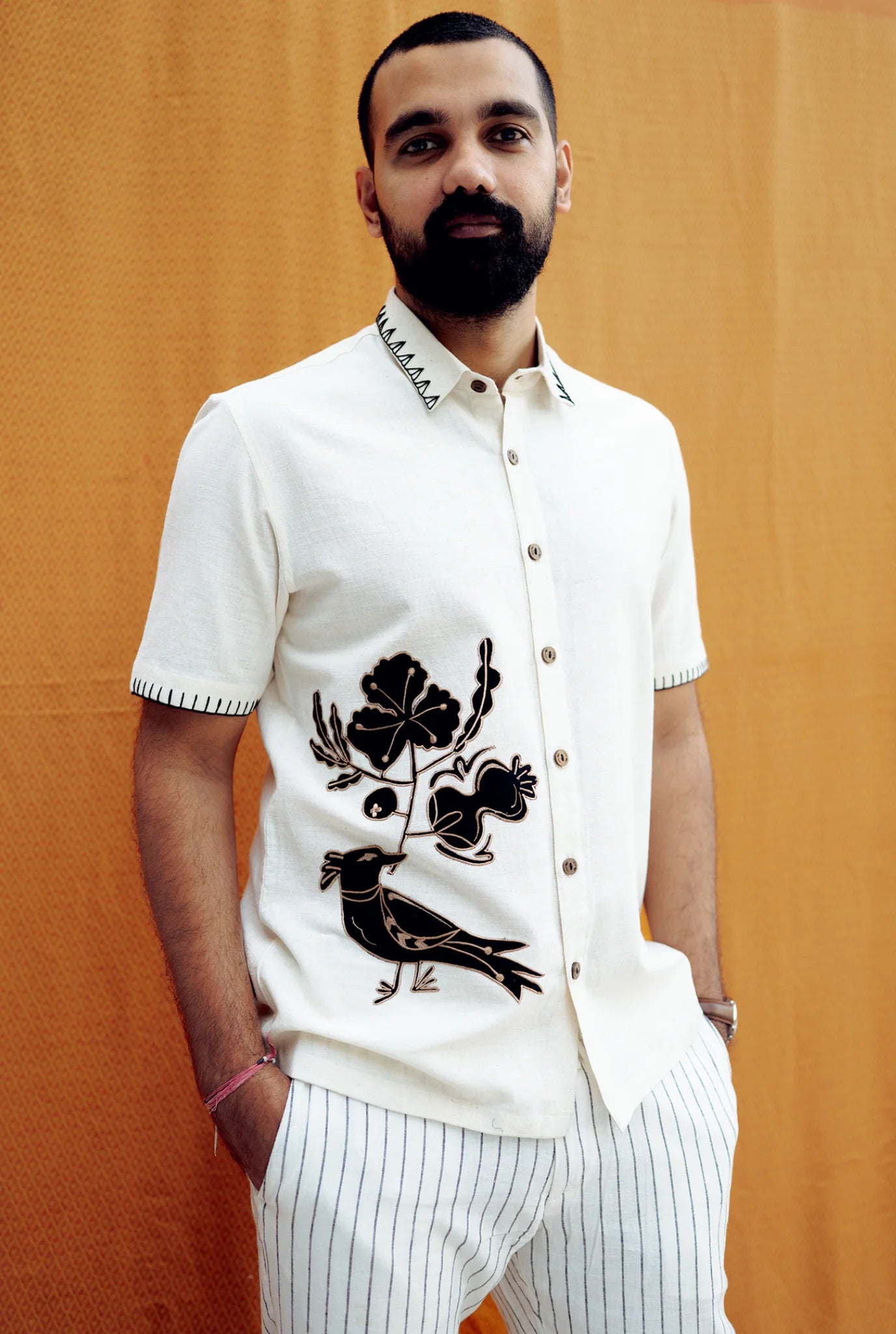 Karbi Applique Shirt