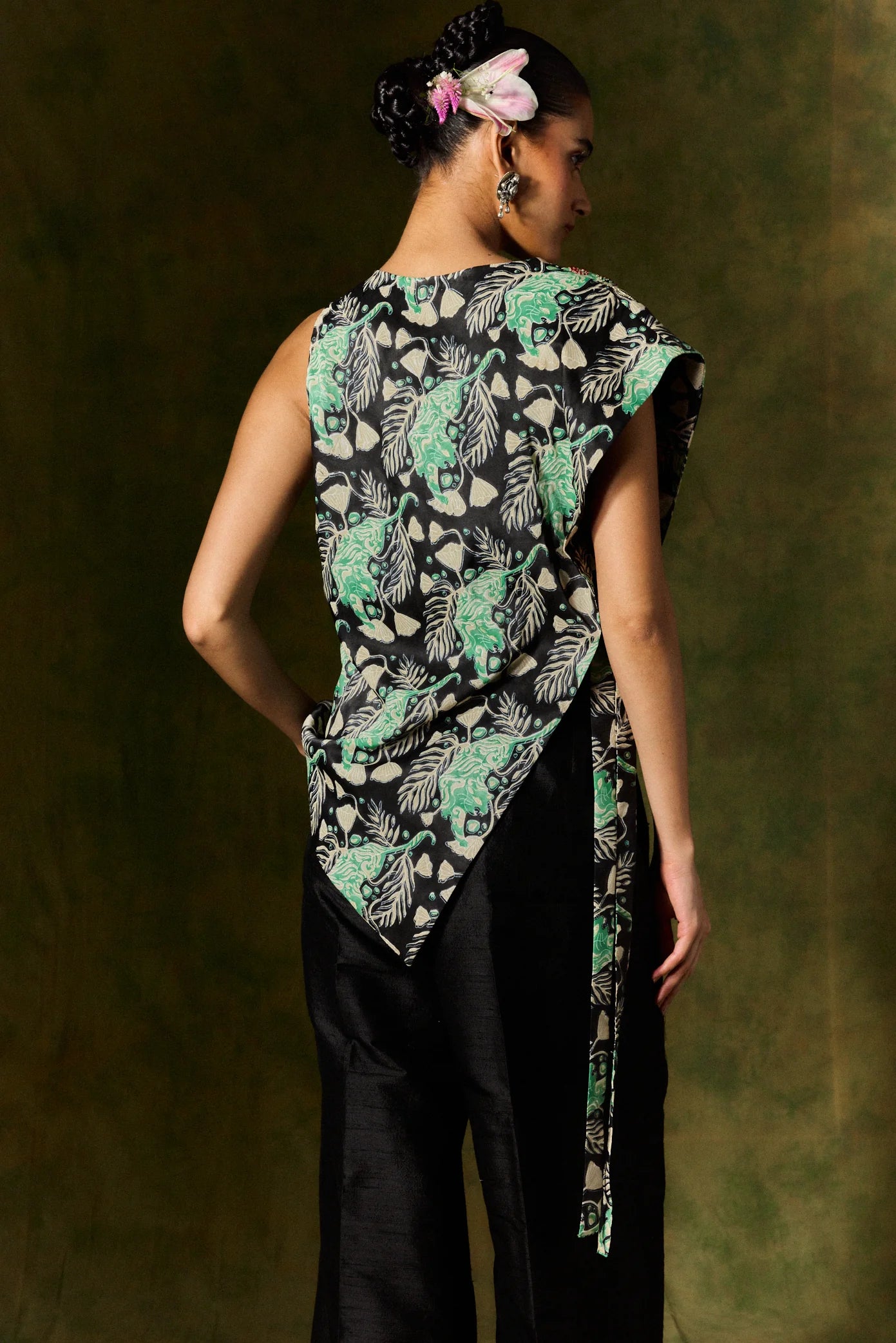 Gulsher Silk Blouse