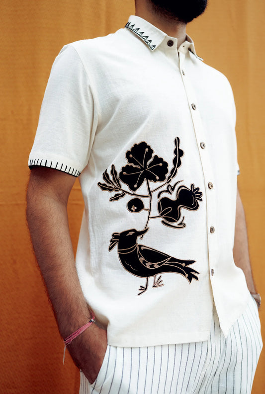 Karbi Applique Shirt