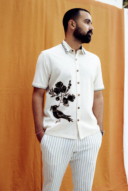 Karbi Applique Shirt