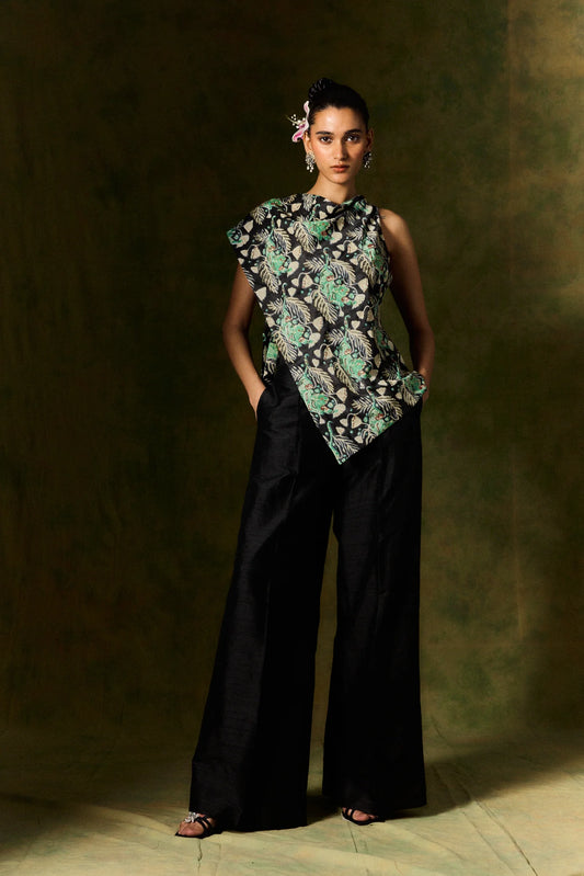 Gulsher Silk Blouse